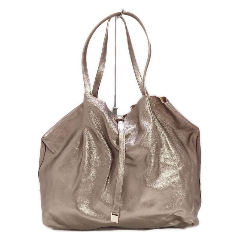 Tiffany & Co Tote Bag - Gold And Brown Reversible Leather