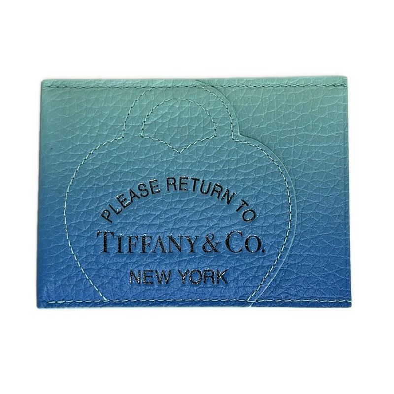 Tiffany & Co Card Case - Tiffany & Co Blue X Blue Return To Tiffany & Co/gradien