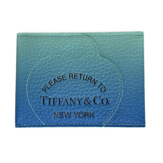 Tiffany & Co Card Case - Tiffany & Co Blue X Blue Return To Tiffany & Co/gradien