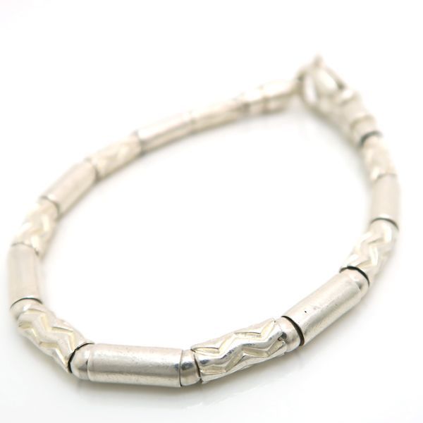 Tiffany & Co Aztec Zigzag Bracelet 925 Wire Bracelet Germany Silver With Box