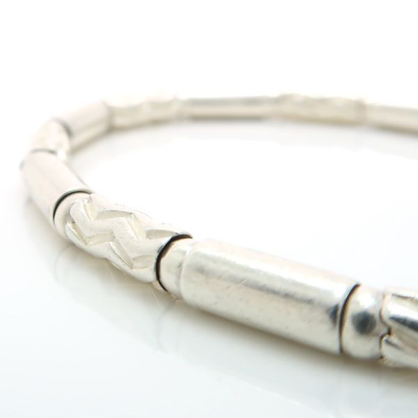 Tiffany & Co Aztec Zigzag Bracelet 925 Wire Bracelet Germany Silver With Box