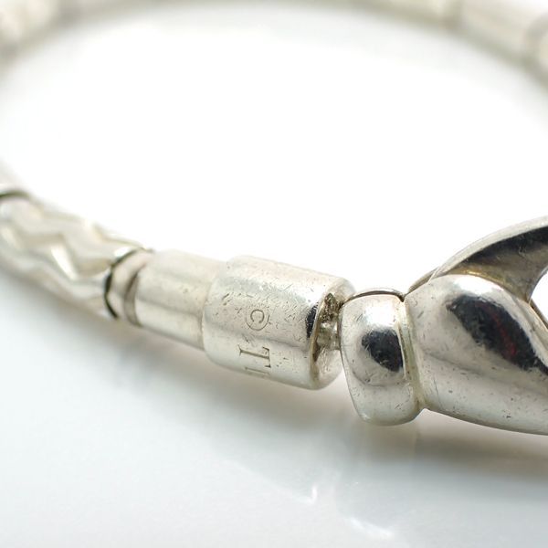 Tiffany & Co Aztec Zigzag Bracelet 925 Wire Bracelet Germany Silver With Box