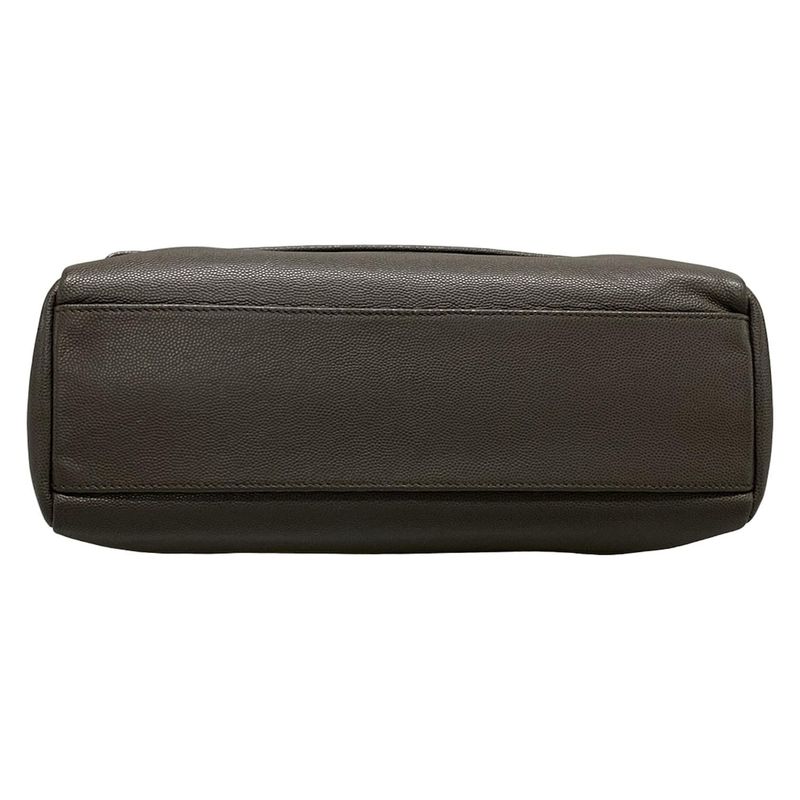 Saint Laurent Paris Shoulder Bag - 471487 Grey Chain Shoulder Leather