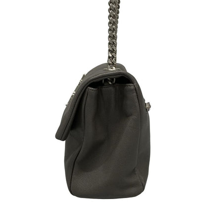 Saint Laurent Paris Shoulder Bag - 471487 Grey Chain Shoulder Leather