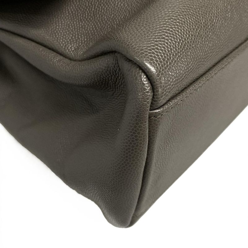 Saint Laurent Paris Shoulder Bag - 471487 Grey Chain Shoulder Leather