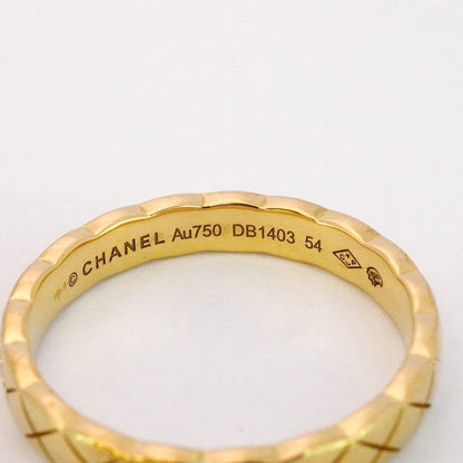 Chanel Ring Coco Crush 18K Yellow Gold Yellow Gold #54 Ladies