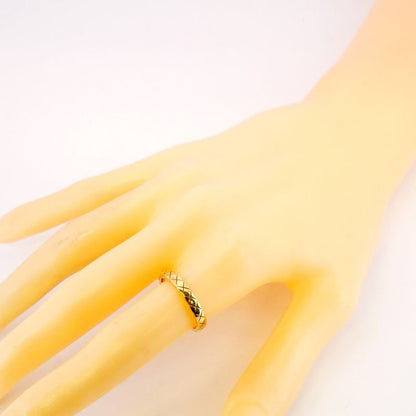 Chanel Ring Coco Crush 18K Yellow Gold Yellow Gold #54 Ladies