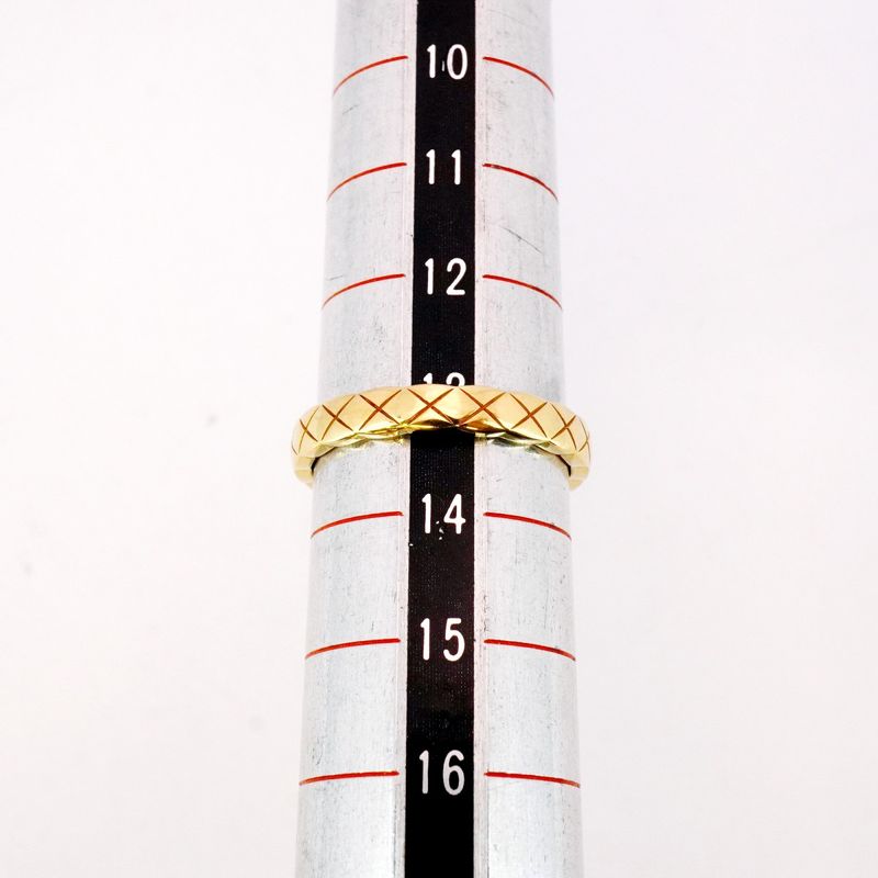 Chanel Ring Coco Crush 18K Yellow Gold Yellow Gold #54 Ladies
