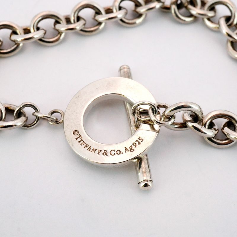Tiffany & Co Bracelet Toggle Silver 925 Men Women Unisex