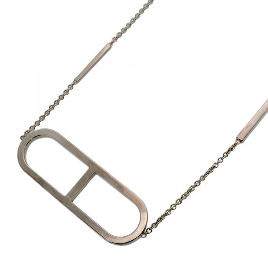 Hermes Necklace Eva - Chaine D'ancre / Long 925 Silver Men Women Unisex