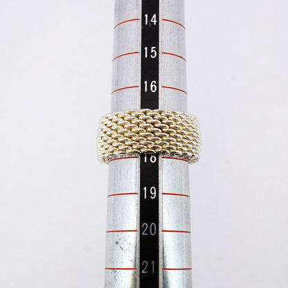 Tiffany & Co Ring Somerset/mesh Silver 925 Size 18 Men's
