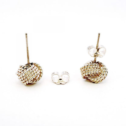 Tiffany & Co Earrings Somerset/mesh 925 Silver Ladies