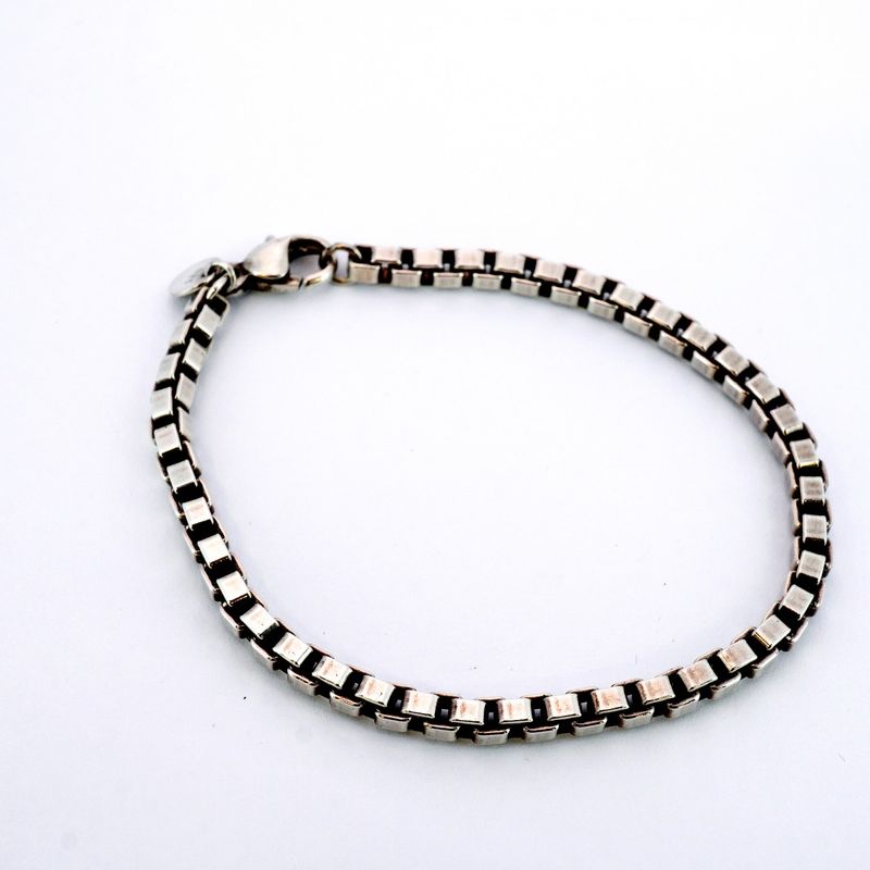Tiffany & Co Bracelet Venetian Silver 925 Men Women Unisex