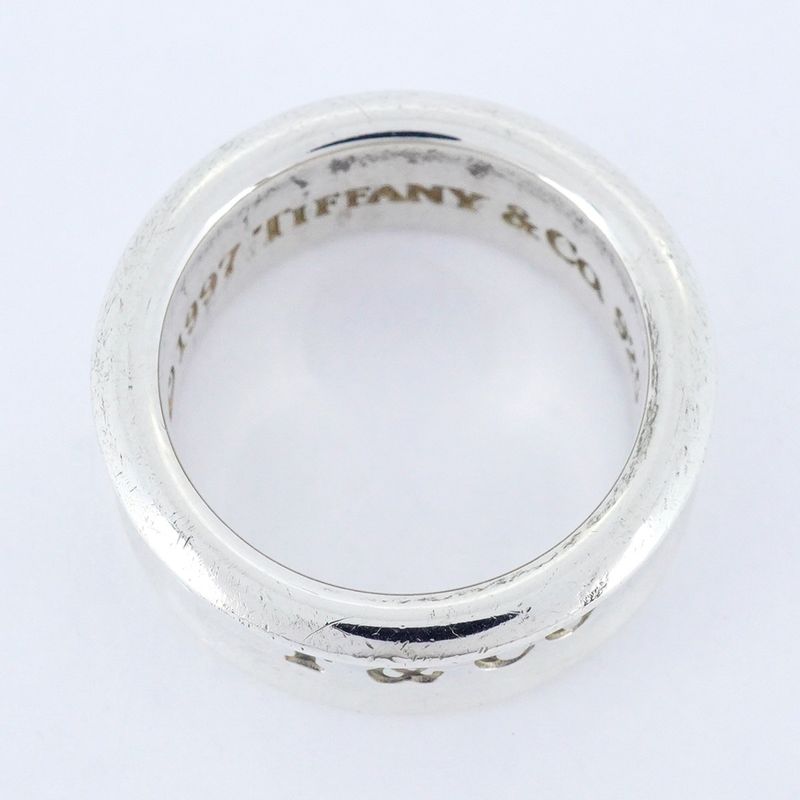 Tiffany & Co Ring Narrow Silver 925 Size 9 Ladies