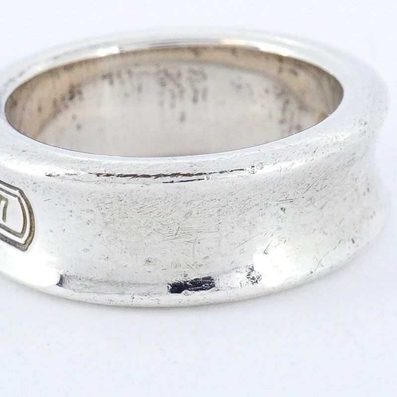 Tiffany & Co Ring Narrow Silver 925 Size 9 Ladies