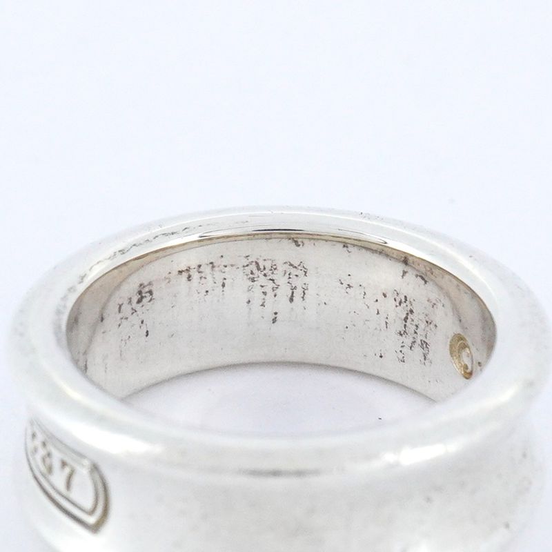 Tiffany & Co Ring Narrow Silver 925 Size 9 Ladies