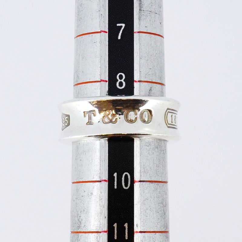 Tiffany & Co Ring Narrow Silver 925 Size 9 Ladies