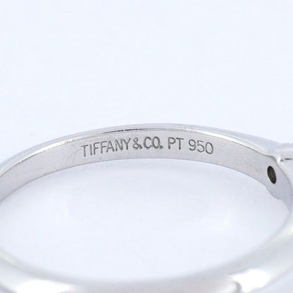 Tiffany & Co Ring Solitaire 1PD Pt950 Platinum Diamond 028ct 105 Ladies