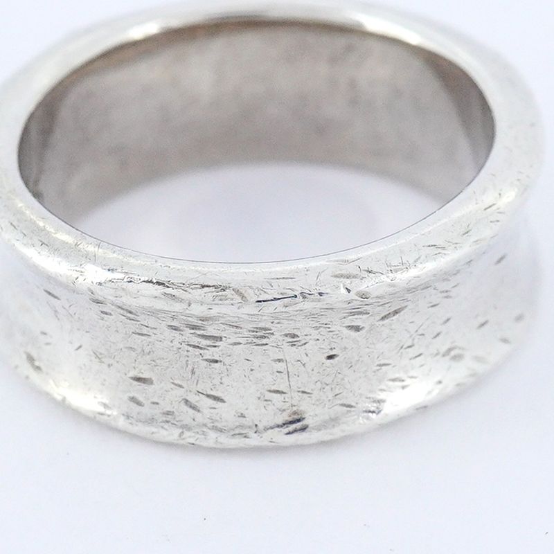 Tiffany & Co Ring Narrow Silver 925 Size 8 Ladies