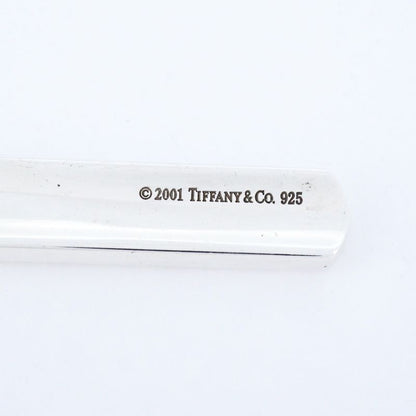 Tiffany & Co Necklace Narrow Bar 925 Silver Ladies