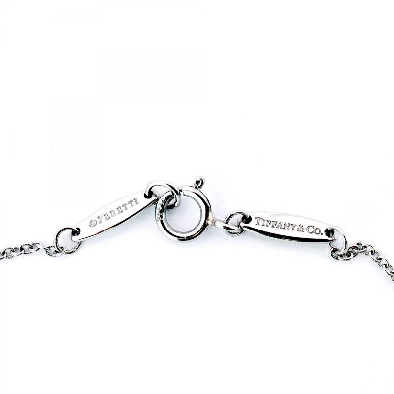 Tiffany & Co Necklace By-the-yard 1PD Pt950 Platinum Diamond Ladies