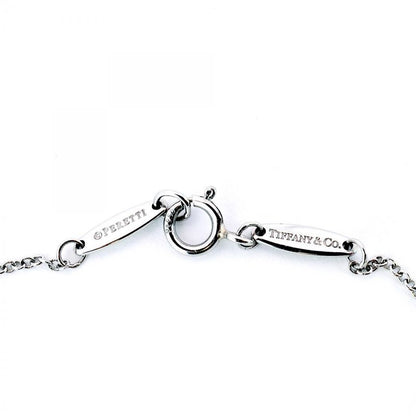 Tiffany & Co Necklace By-the-yard 1PD Pt950 Platinum Diamond Ladies