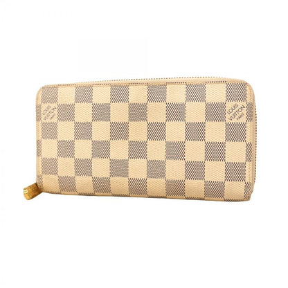 Louis Vuitton Damier Azure Zippy Wallet N60019 Whitemen Women Unisex