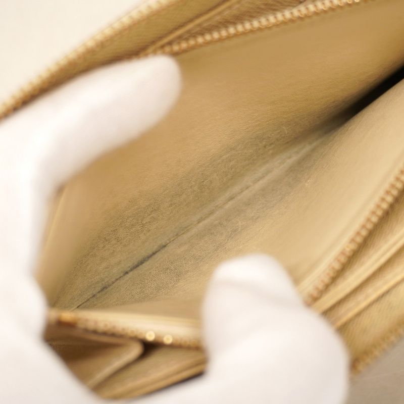 Louis Vuitton Damier Azure Zippy Wallet N60019 Whitemen Women Unisex