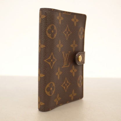 Louis Vuitton Notebook Cabas Monogram Agenda PM R20005 Brown Men Women Unisex