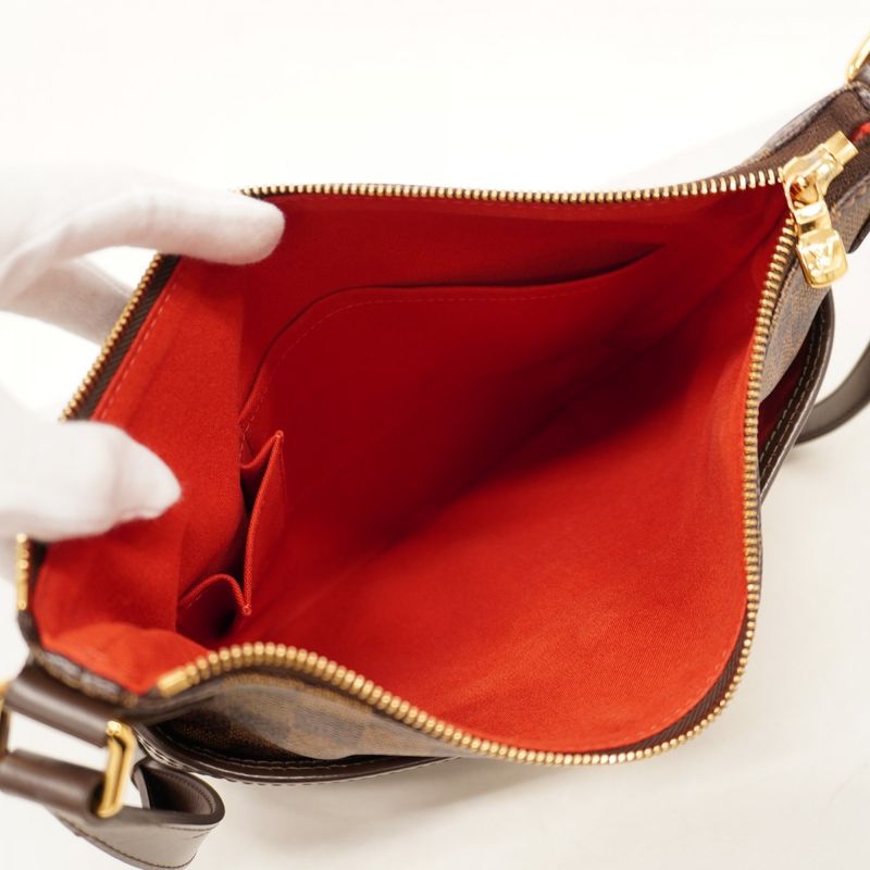 Louis Vuitton Damier Bloomsbury PM N42251 Ebene Womens Shoulder Bag