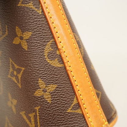 Louis Vuitton Shoulder Bag Monogram Drouot M51290 Brown Ladies