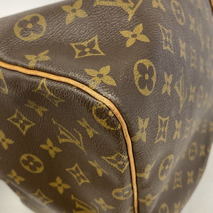 Louis Vuitton Boston Bag Monogram Keepall 60 M41422 Brown Men Women Unisex