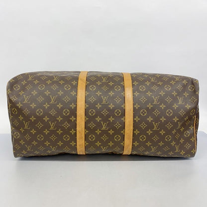 Louis Vuitton Boston Bag Monogram Keepall 60 M41422 Brown Men Women Unisex