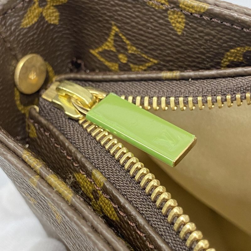 Louis Vuitton Shoulder Bag Monogram Looping GM M51145 Brown Ladies