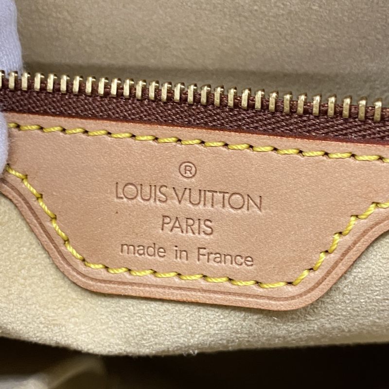 Louis Vuitton Shoulder Bag Monogram Looping GM M51145 Brown Ladies