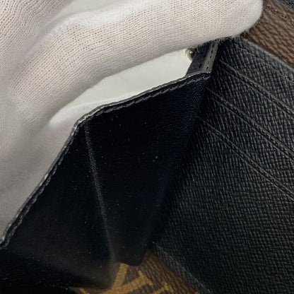 Louis Vuitton Long Wallet Monogram Macassar Zippy Dragonne M69407 Brown Black