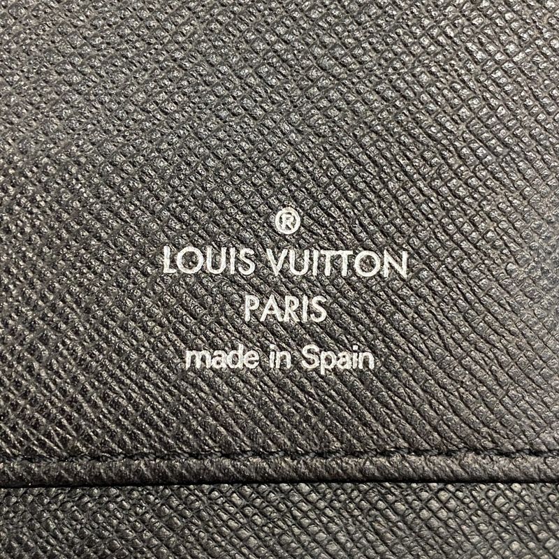 Louis Vuitton Long Wallet Damier Graphite Zippy Wallet Vertical N63095 Gray