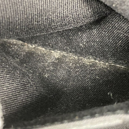 Gucci Pouch GG Canvas 106644 Canvas Black Gold Hardware Women's