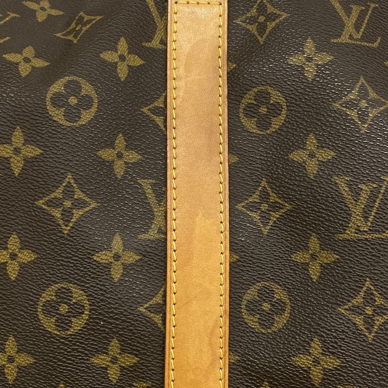 Louis Vuitton Boston Bag Monogram Keepall Bandoliere 55 Mi41414 Brown Men Women