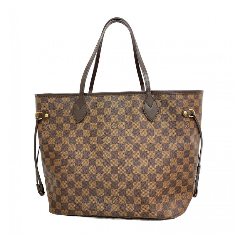 Louis Vuitton Tote Bag Damier Neverfull MM N51105 Ebene Womens