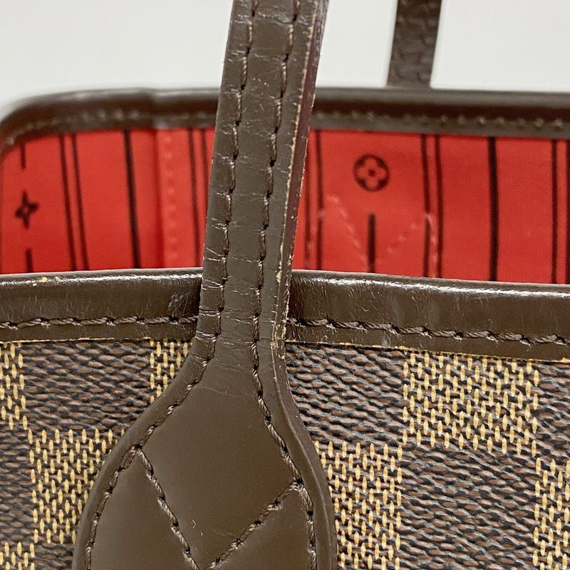 Louis Vuitton Tote Bag Damier Neverfull MM N51105 Ebene Womens