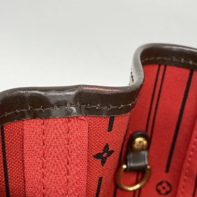 Louis Vuitton Tote Bag Damier Neverfull MM N51105 Ebene Womens