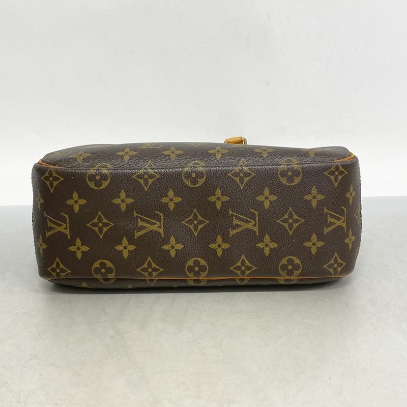 Louis Vuitton Handbag Monogram Trouville M42228 Brown Ladies