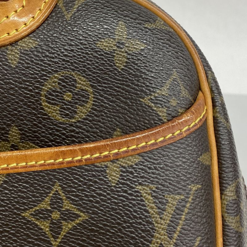 Louis Vuitton Handbag Monogram Trouville M42228 Brown Ladies