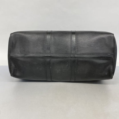 Louis Vuitton Boston Bag Epi Keepall 45 M59152 Noir Black Men Women Unisex
