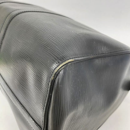 Louis Vuitton Boston Bag Epi Keepall 45 M59152 Noir Black Men Women Unisex