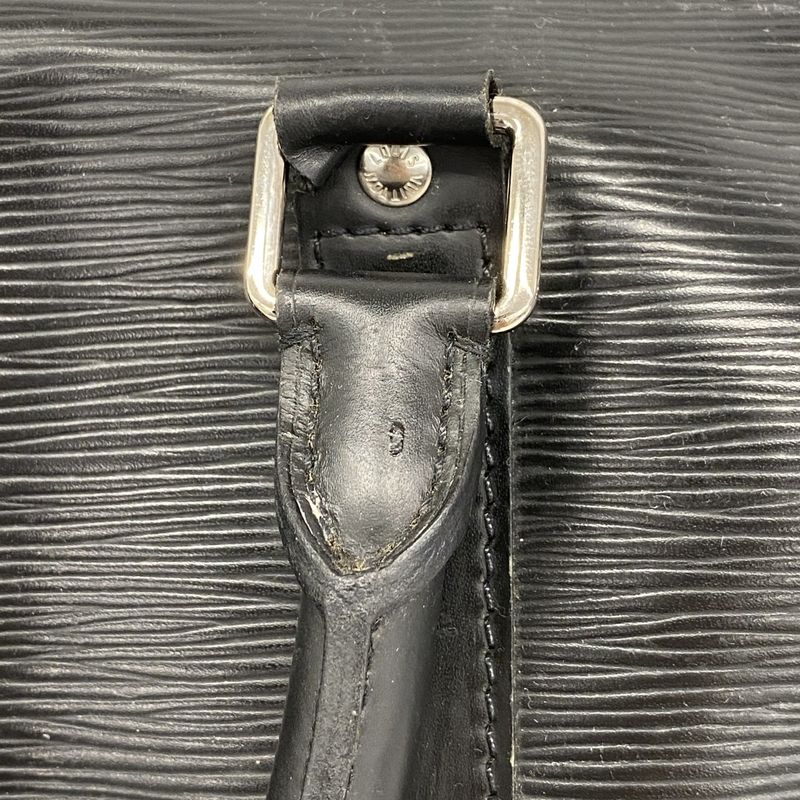 Louis Vuitton Boston Bag Epi Keepall 45 M59152 Noir Black Men Women Unisex