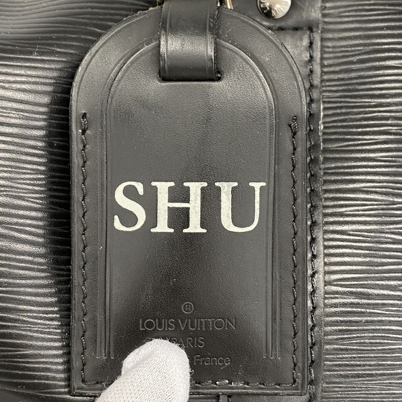 Louis Vuitton Boston Bag Epi Keepall 45 M59152 Noir Black Men Women Unisex