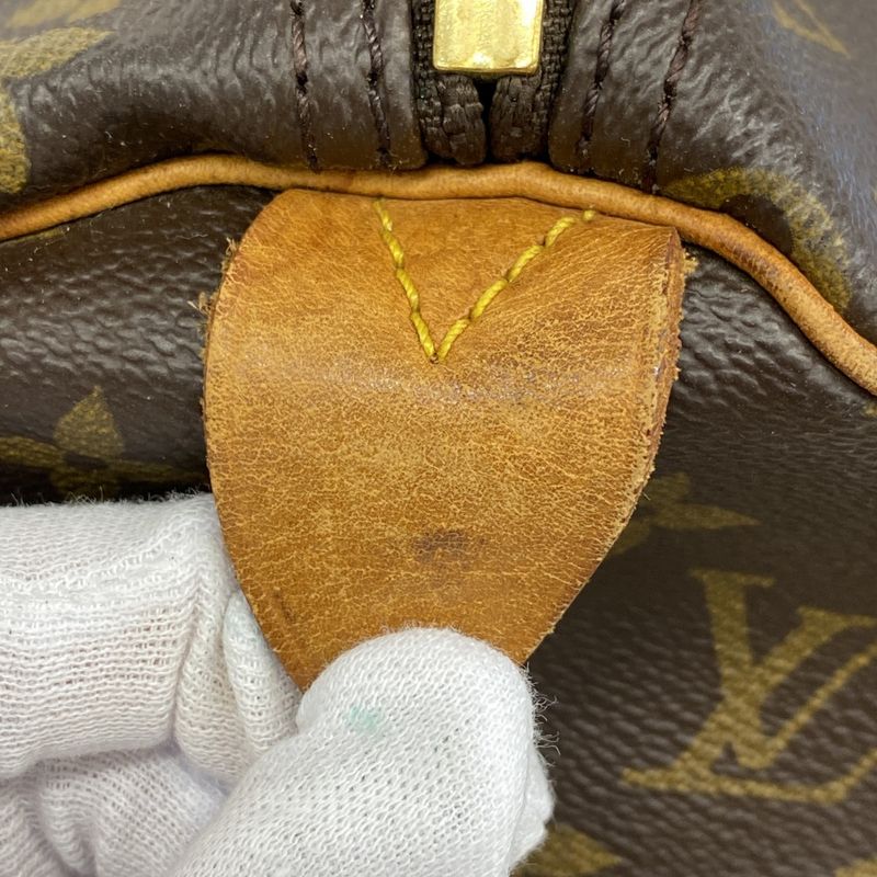 Louis Vuitton Boston Bag Monogram Keepall 45 M41428 Brown Men Women Unisex