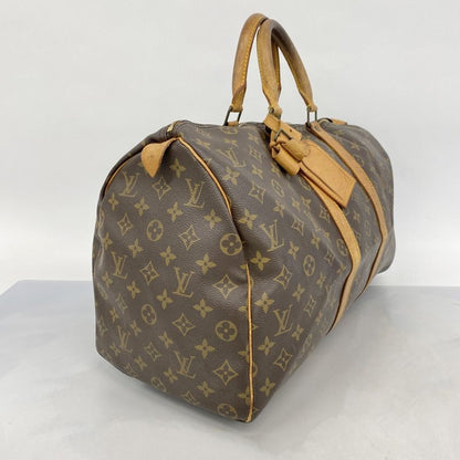 Louis Vuitton Boston Bag Monogram Keepall 45 M41428 Brown Men Women Unisex